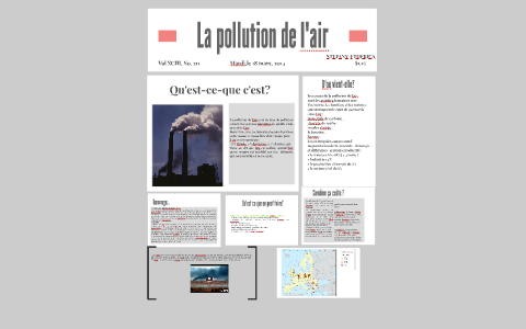 La pollution de l'air by stefede stefede on Prezi