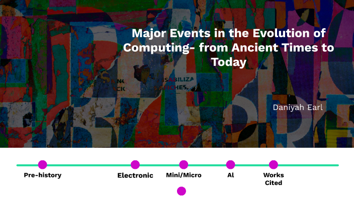 Evolution of Computing Timeline by Daniyah Earl on Prezi