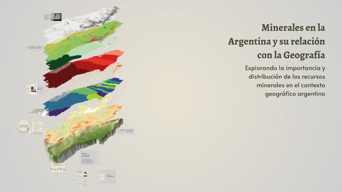 Minerales en la Argentina y su relación con la Geografía by Valentina ...
