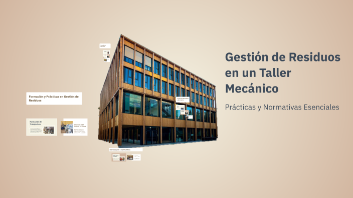 Gestión de Residuos en un Taller Mecánico by youssef ouzair on Prezi