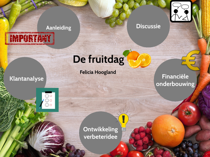 Verbeteridee fruit op je werk by on Prezi