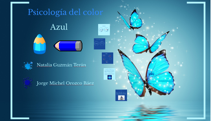 Significado del color Azul by jorge michel orozco baez