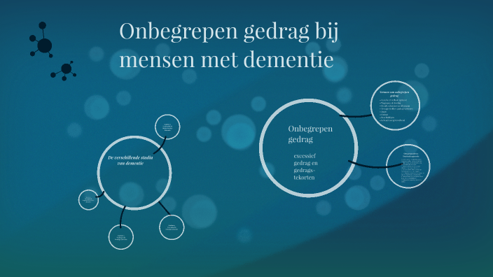 Dementie En Onbegrepen Gedrag By Daan Hillekens On Prezi