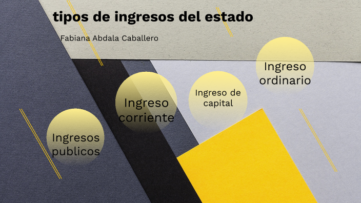 Tipos De Ingresos Del Estado By Fabiana Abdala On Prezi