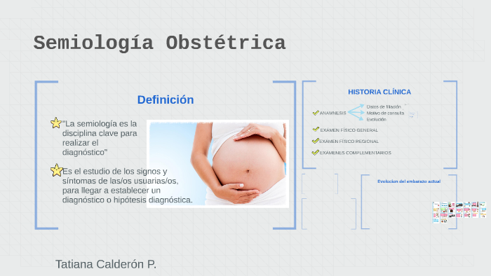 Semiología Obstétrica By Tatiana Calderon 5877