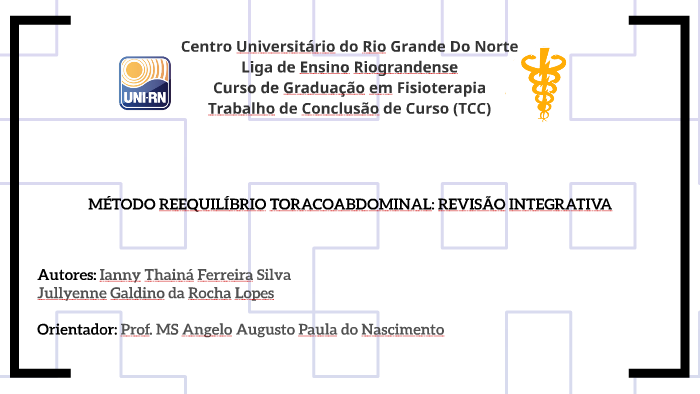 MÉTODO REEQUILÍBRIO TORACOABDOMINAL: REVISÃO INTEGRATIVA by Pedro Lima ...