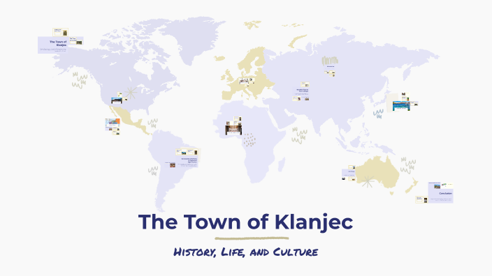 Klanec Map The Town of Klanjec by Zora Habajec on Prezi