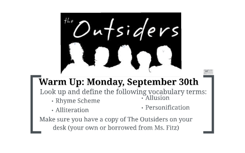 The Outsiders - Nothing Gold Can Stay by Sarah Jaynes on Prezi