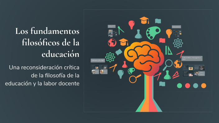 Los fundamentos filosóficos de la educación by Coordinación Presencial ...