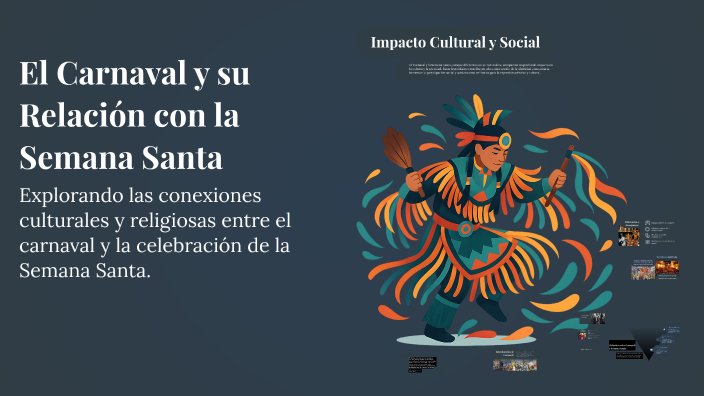 El Carnaval y su Relación con la Semana Santa by jose andres colmenares ...