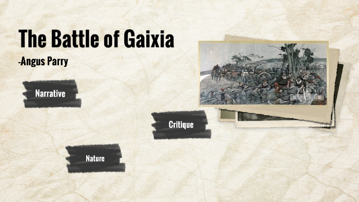 The Battle of Gaixia by Angus Parry on Prezi