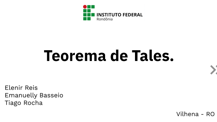 Tales de Mileto (informatica basica) by Tiago Henrique Rocha Oliveira ...