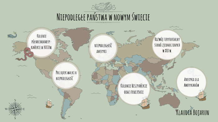 Niepodległe panstwa w nowym świecie k.bojarun by Klaudia Bojarun on Prezi