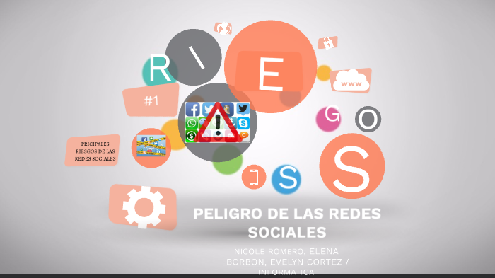 Riesgos de las redes sociales by Nicole Romero on Prezi