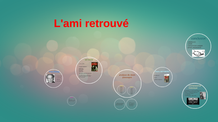 L'ami Retrouvé Questionnaire De Lecture Corrigé L'ami retrouvé by thomas mouellic on Prezi