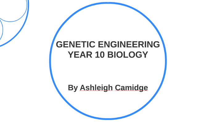 assignment about genetic engineering