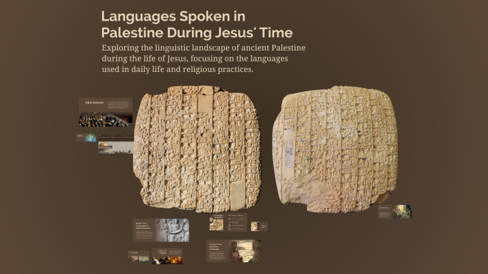 Pelastain Language Languages Spoken in Palestine During Jesus' Time by Madilynn Hackfort ...