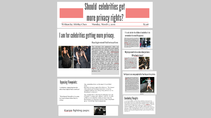 should celebrities have more privacy rights