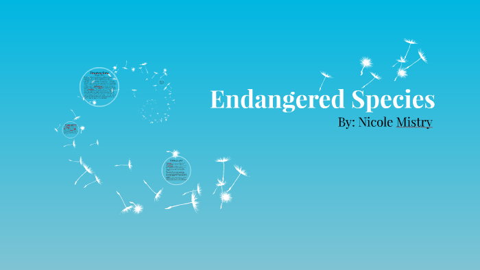 Endangered Species by on Prezi