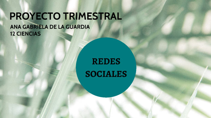 REDES SOCIALES by ANNA GABRIELA on Prezi