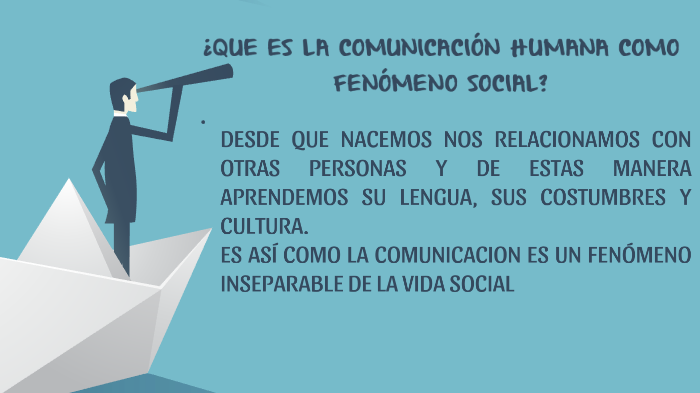 comunicacion humana como fenomeno social by Ana Deng on Prezi