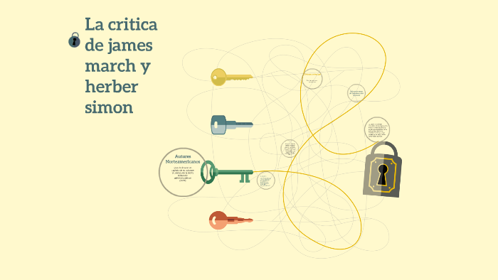 La critica de james march y herber simon by Juan González Cañón on Prezi  Next