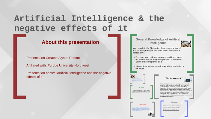 prezi presentation on artificial intelligence