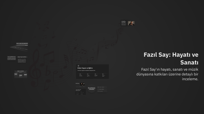 Fazıl Say: Hayatı ve Sanatı by Zeynep Ateşin on Prezi