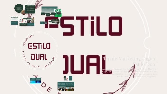 Plan de Marketing Digital Estilo Dual by Ximena Maigual on Prezi