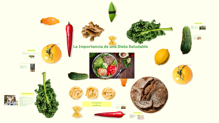 La Importancia de una Dieta Saludable by Eisteen Gonzalo on Prezi