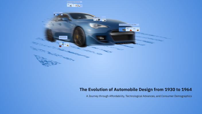 The Evolution of Automobile Design from 1930 to 1964 by Sky Givens on Prezi