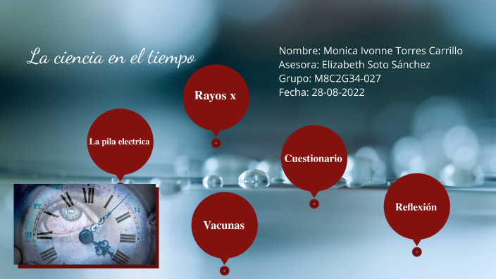 La ciencia en el tiempo by Mónica Torres on Prezi