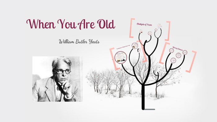 When You Are Old - William Butler Yeats Presentation by Nazia Nazir