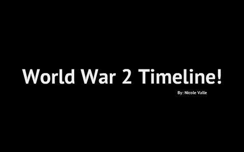 World War Two Timeline by Nicole Valle on Prezi