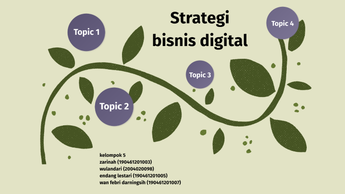 Strategi Bisnis Digital By Wulan Dari On Prezi