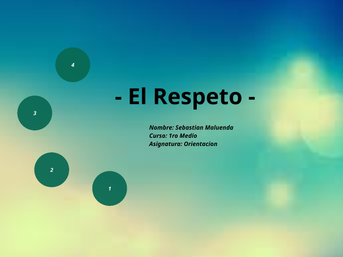 El Respeto by SEBASTIÁN IGNACIO MALUENDA on Prezi