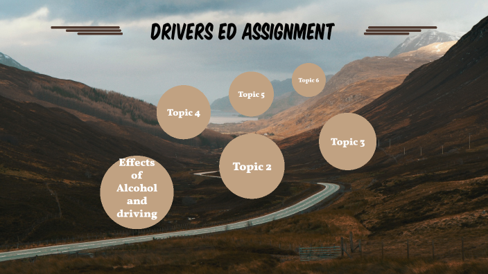 Drivers Ed Assignment By Josh Cadaoas