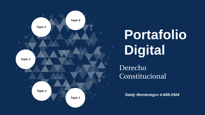 Portafolio Digital by saidy montenegro on Prezi