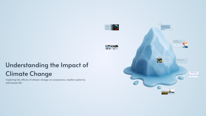 Understanding the Impact of Climate Change by Kishor Patil on Prezi