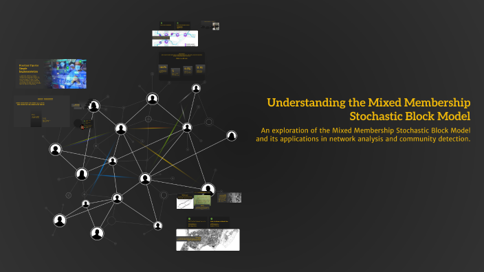 Understanding the Mixed Membership Stochastic Block Model by Amir ...