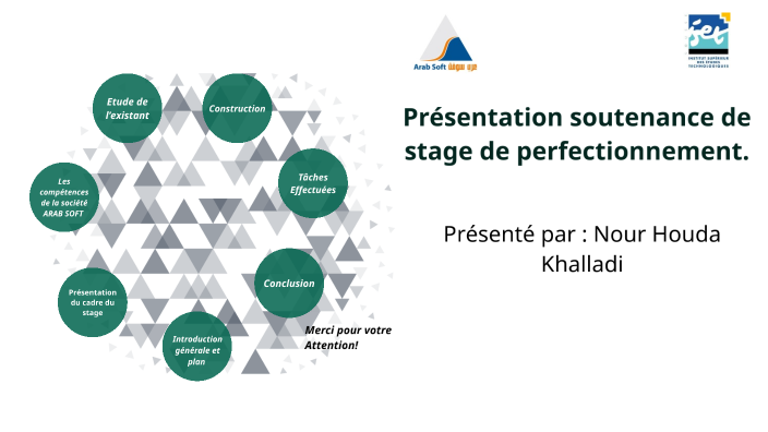 Présentation soutenance de stage de perfectionnement by Noor Khalladi