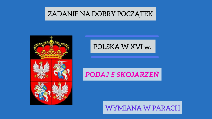RZECZPOSPOLITA W XVI w. powtórzenie by Beata Bres on Prezi
