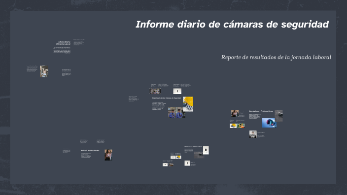 Informe diario de cámaras de seguridad by bristol sa on Prezi