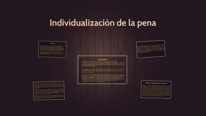 Individualización De La Pena By Yaky Gaytán On Prezi