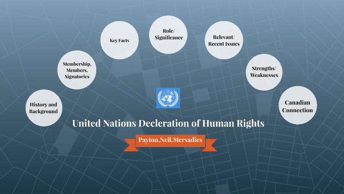 United Nations Decleration of Human Rights by Payton Radzio on Prezi