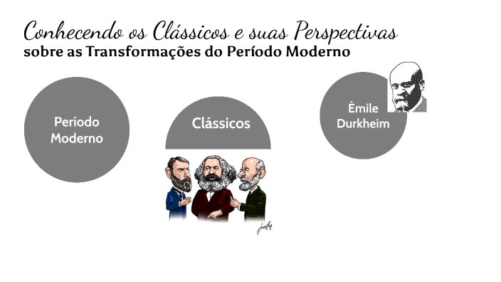 Conhecendo os Clássicos e suas Perspectivas sobre as Transformações do ...