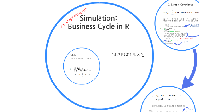 Simulation: Business Cycle in R by JeeWon Park