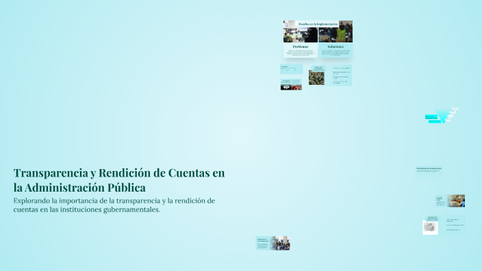 Transparencia y Rendición de Cuentas en la Administración Pública by ...