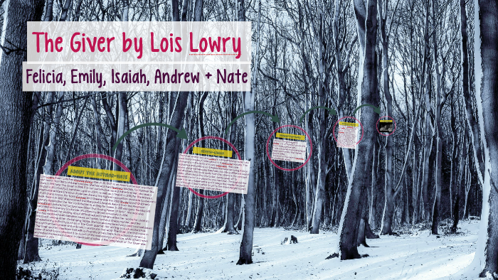 The Giver by Lois Lowry by language arts
