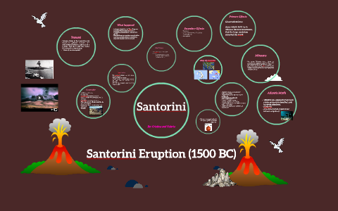 Santorini Eruption (1500 BC) by c cr on Prezi